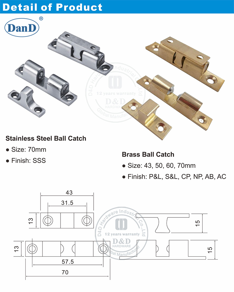 Phần cứng Ball Catch-D và D