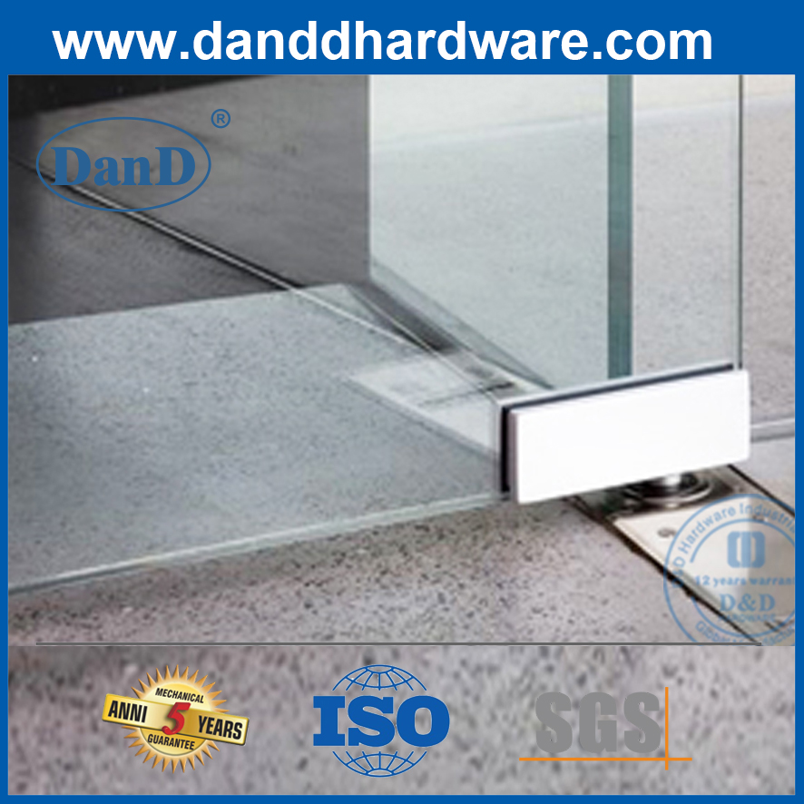 Lắp bản vá trên bảng điều khiển bằng thép không gỉ cho phòng họp Cửa kính-DDPT002