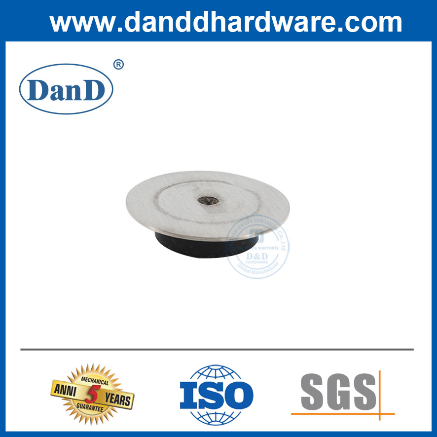 Nút chặn cửa cao su bằng kim loại Nút chặn cửa bên trong bằng thép không gỉ cho Bắc Mỹ-DDDS047