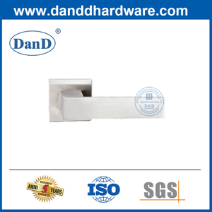 Phần cứng cửa nội thất Tay nắm cửa đòn bẩy vuông bằng thép không gỉ-DDSH057