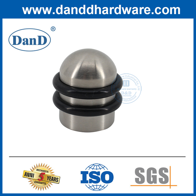 Chặn cửa nhỏ Nút chặn cửa bên ngoài bằng cao su bằng thép không gỉ dành cho thị trường Trung Đông-DDDS039