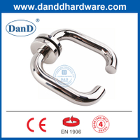EN1906 Tay nắm cửa đôi bằng thép không gỉ được đánh bóng hoàn thiện-DDTH001