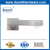 Tay nắm cửa màu bạc Satin Tay nắm cửa hình vuông bằng thép không gỉ-DDTH046