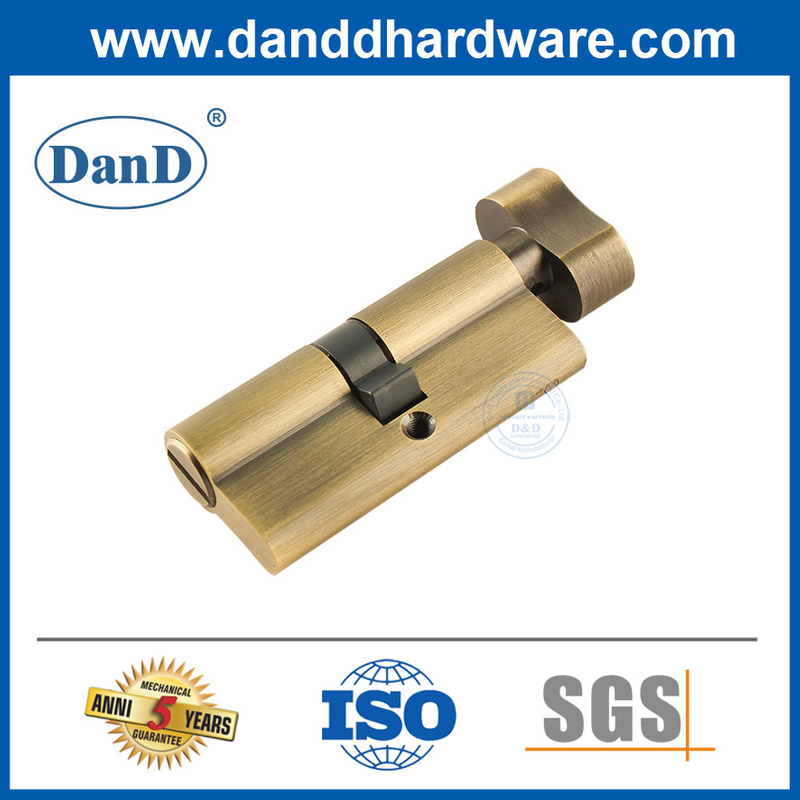 Nhà sản xuất xi lanh khóa cửa phòng tắm bằng đồng cổ cổ-DDLC007-70mm-AB