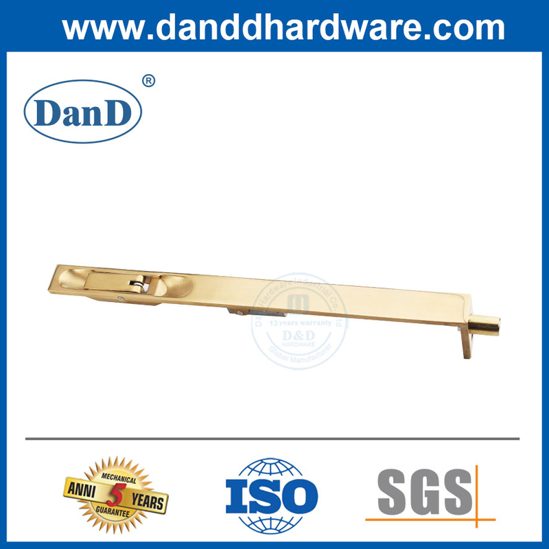 Bu lông xả cửa giấu kín lắp bằng đồng thau cho cửa bên trong-DDDB004