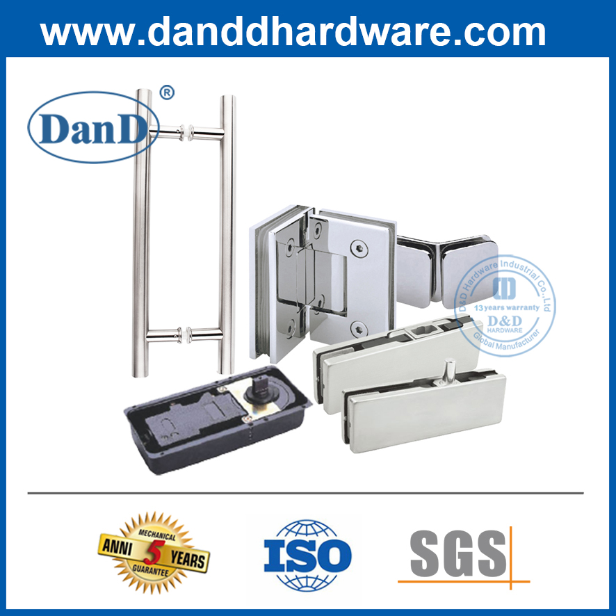 Tay nắm cửa kính hiện đại Tay nắm cửa trượt bằng thép không gỉ một mặt-DDPH019