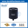 Chặn cửa cao su Thép không gỉ / Hợp kim kẽm Chặn cửa màu đen-DDDS012