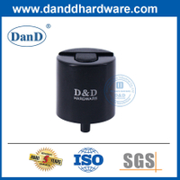 Chặn cửa cao su Thép không gỉ / Hợp kim kẽm Chặn cửa màu đen-DDDS012