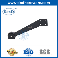 Bảo mật tốt nhất Chặn cửa màu đen bằng thép không gỉ Khung chặn cửa bên ngoài gắn-DDDS026