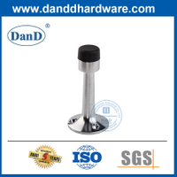 Vít hợp kim kẽm trong chặn cửa Satin Tấm niken màu bạc Chặn cửa phòng tắm-DDDS019