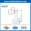 Sàn hợp kim kẽm gắn trên tường bằng thép không gỉ Nút chặn cửa từ tính mạnh-DDDS028