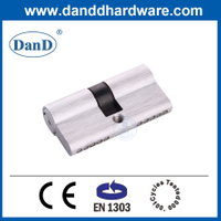EN1303 Khóa cửa xi lanh hai mặt 60mm Euro Profile có chìa khóa-DDLC003-60mm-SC