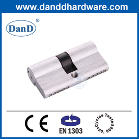 EN1303 Khóa cửa xi lanh hai mặt 60mm Euro Profile có chìa khóa-DDLC003-60mm-SC