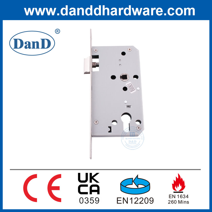 CE EN 12209 Thép không gỉ 6072 Khóa chốt Thân kiểu lỗ mộng Lock-DDML011-6072