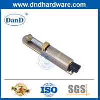 Thép không gỉ Đồng thau giả cổ Lò xo cao su Chặn cửa Chân vận hành Giá đỡ cửa cho Door-DDDS034