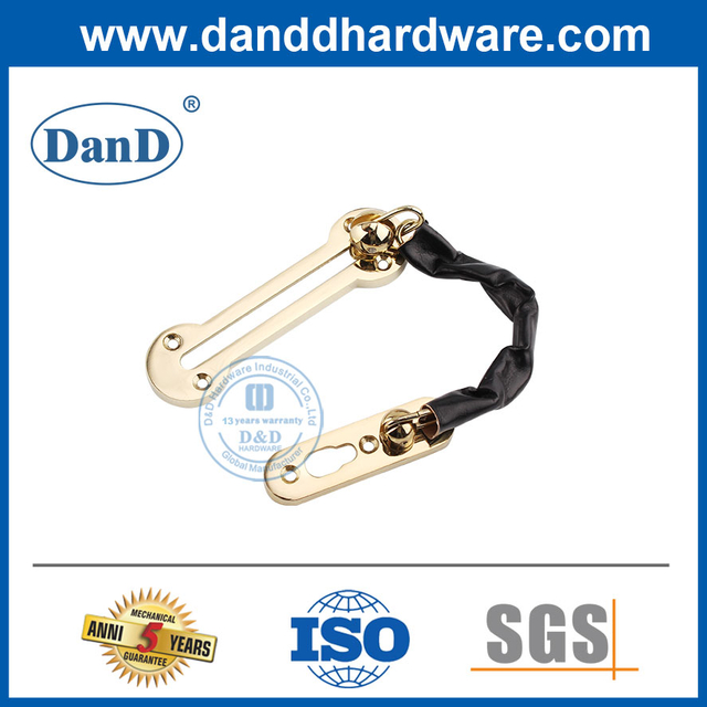 Dây chuyền khóa chốt bằng hợp kim kẽm bằng đồng thau được đánh bóng cho thị trường Vương quốc Anh-DDDG003