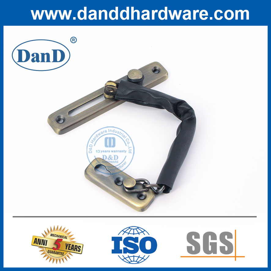 Khóa xích trong nhà bằng thép không gỉ Dây chuyền đồng cổ và Lock-DDG004