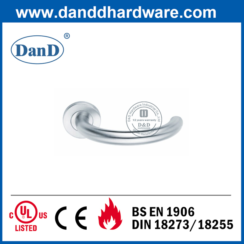 Tay nắm khóa mộng hiện đại SS304 cho cửa composite-DDTH014