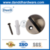 Chặn cửa gắn trên sàn bằng đồng thau cổ bằng thép không gỉ-DDDS001