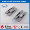 Hợp kim kẽm sơn bạc Bản lề cửa ẩn có thể điều chỉnh 3 hướng-DDCH008-G40