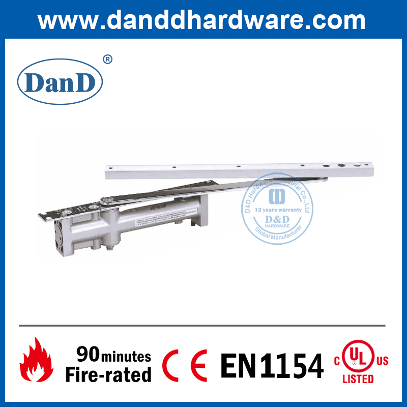 Cửa trượt bằng lò xo có thể điều chỉnh tốc độ bằng nhôm-DDDC005