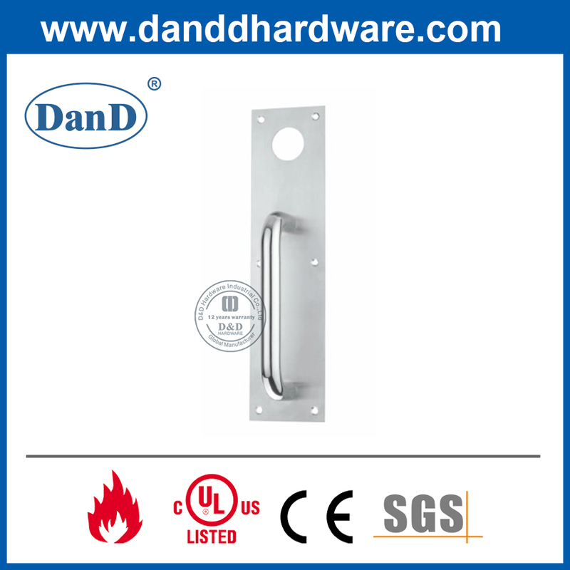 Tấm chốt đêm SS304 làm việc với xi lanh cho cửa thoát hiểm khẩn cấp-DDPD011