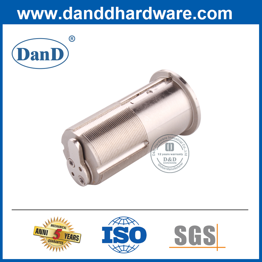 Khóa mộng tiêu chuẩn Amercian 6 chốt Schlage 'C' Keyway Rim Xi lanh-DDLC011