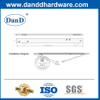 Điều phối cửa giấu kín bằng thép không gỉ 304 cho cửa đôi-DDDR003