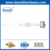 ANSI UL Mortice Lockset Cửa thoát hiểm khẩn cấp Thanh đẩy bằng thép Thanh hoảng loạn cho cửa ra vào-DDPD039