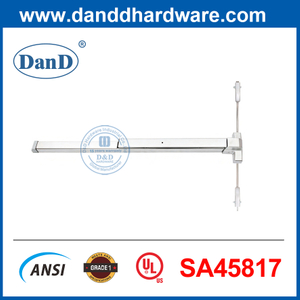 Chốt 2 điểm UL305 Dogging Phần cứng cửa hoảng loạn Thép thanh dọc Thiết bị thoát hoảng loạn-DDPD027