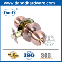Tay nắm cửa bằng đồng cổ bằng hợp kim kẽm cho cửa trước-DDLK050