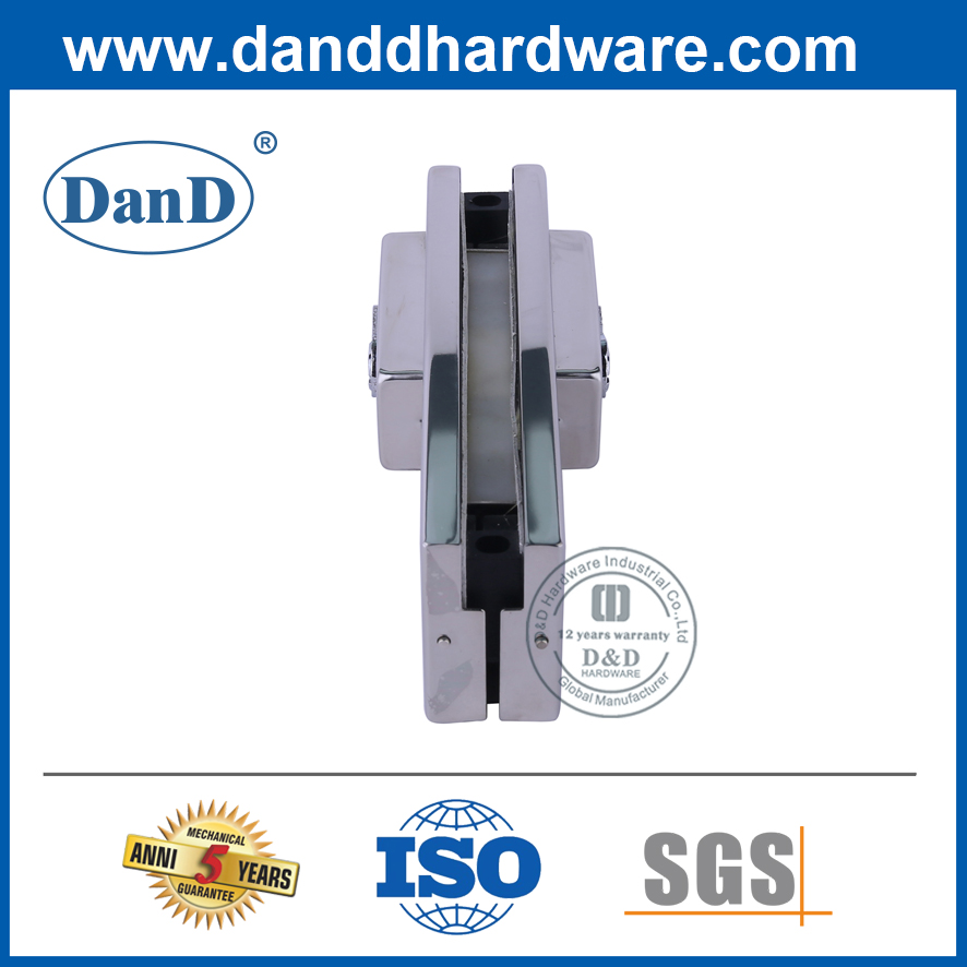 Phụ kiện cửa kính cường lực Khóa vá inox- DDPT004