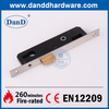 Khóa kho lưu trữ chốt cửa hẹp màu đen SS304-DDML023-2585