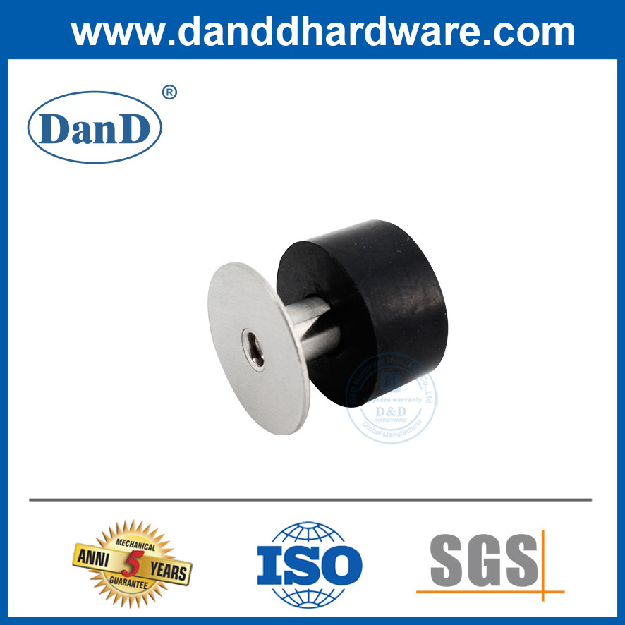 Chặn cửa độc đáo Nút chặn cửa cao su hiện đại bằng thép không gỉ cho phòng ngủ-DDDS044