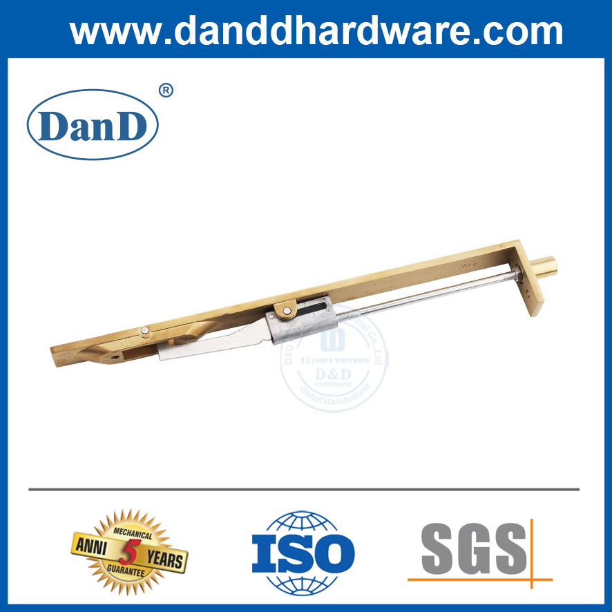 Bu lông xả cửa giấu kín lắp bằng đồng thau cho cửa bên trong-DDDB004