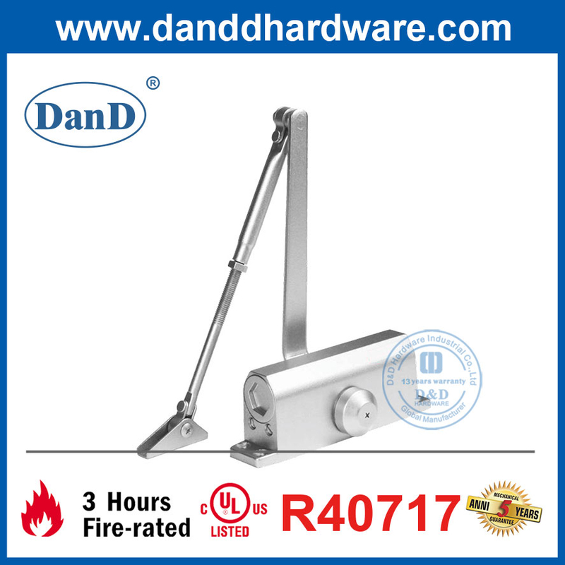 Thiết bị đóng cửa lắp đặt trung gian chống cháy UL cho khu dân cư-DDDC024