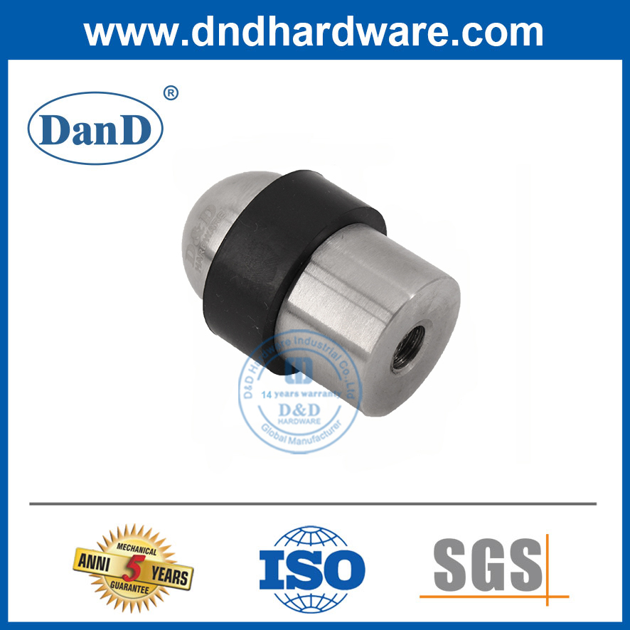 Chặn cửa bên trong bằng thép không gỉ Satin hiện đại để bảo mật-DDDS008