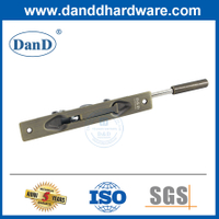 Bu lông xả bằng thép không gỉ bằng đồng thau cổ Khóa chốt cửa bằng tay cho cửa đôi-DDDB011