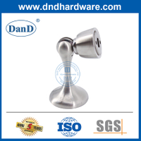 Thép không gỉ Hợp kim kẽm Giá đỡ cửa Nút chặn cửa bạc Chặn cửa từ tính-DDDS027
