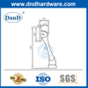Chặn cửa bên ngoài Nút chặn cửa thương mại hợp kim kẽm màu đen Matt-DDDS022