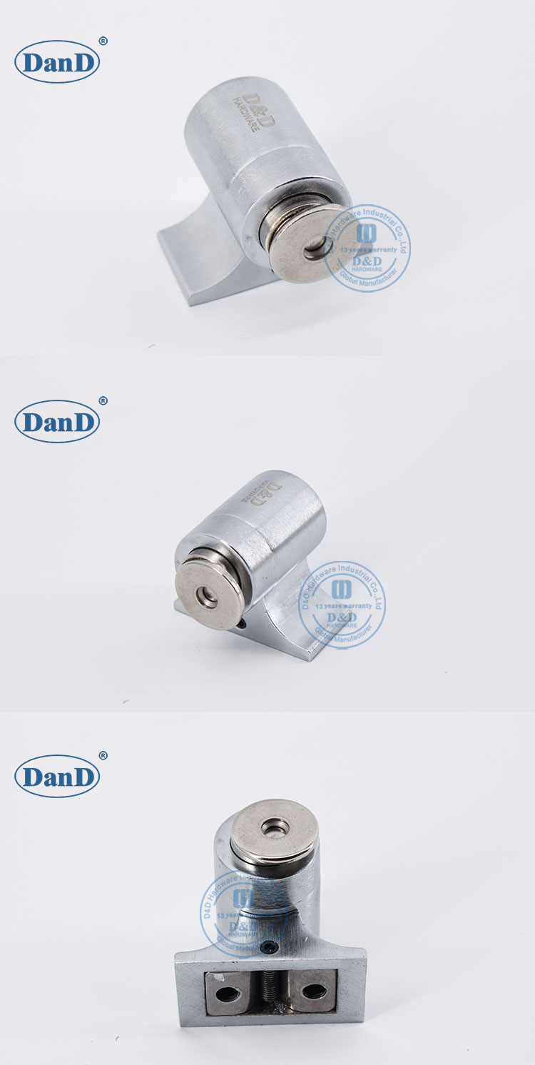 Nút chặn cửa Chrome Satin
