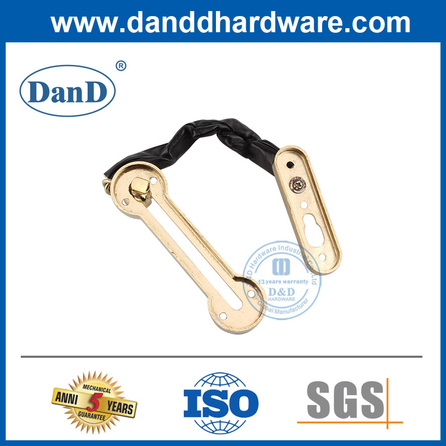 Dây chuyền khóa chốt bằng hợp kim kẽm bằng đồng thau được đánh bóng cho thị trường Vương quốc Anh-DDDG003
