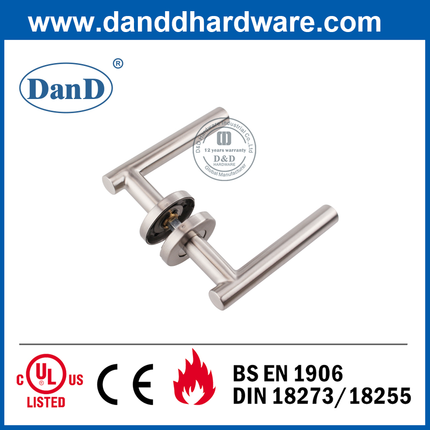 Tay nắm cửa chống cháy bằng thép không gỉ 304 CE Class 4 Euro-DDTH009