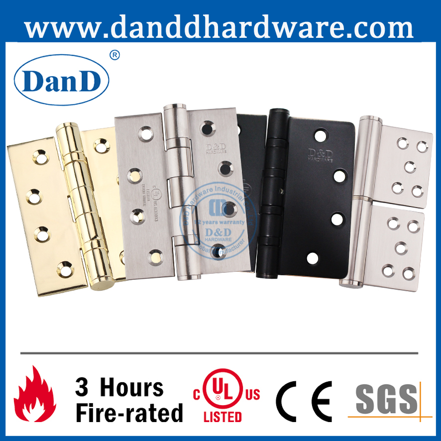 Bản lề cửa bên trong phòng chống cháy SS304 CE Châu Âu cấp 13 -DDSS001-CE -4x3.5x3