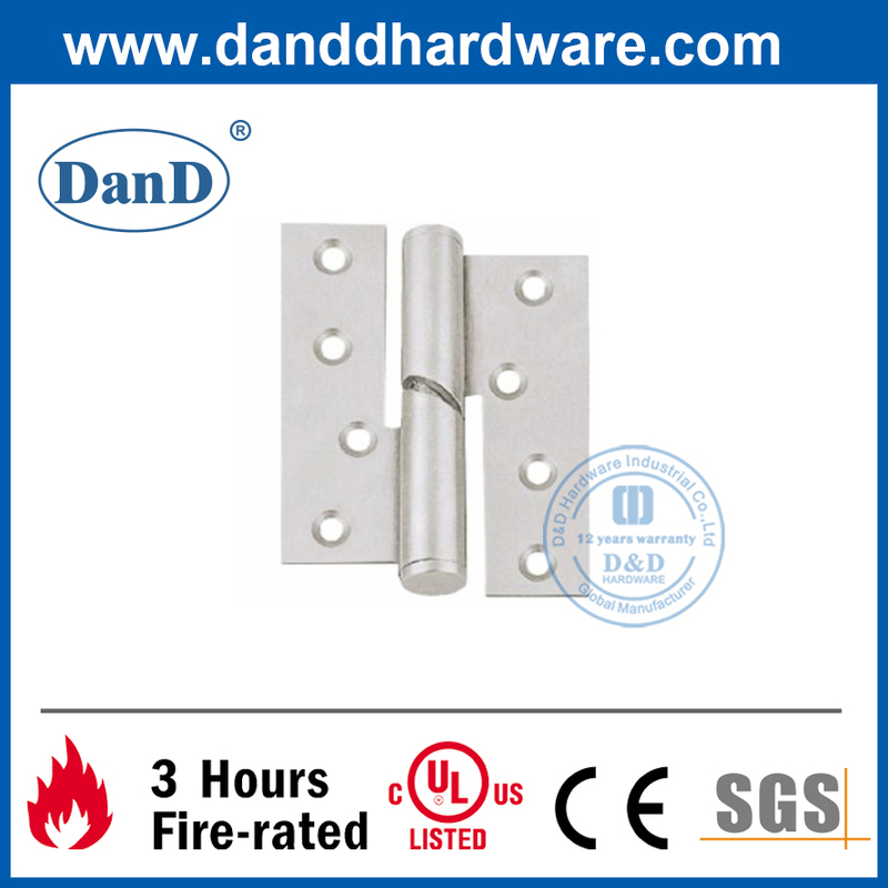 Bản lề cửa rơi nâng bằng bạc hiện đại SUS316 cho cửa kim loại- DDSS017