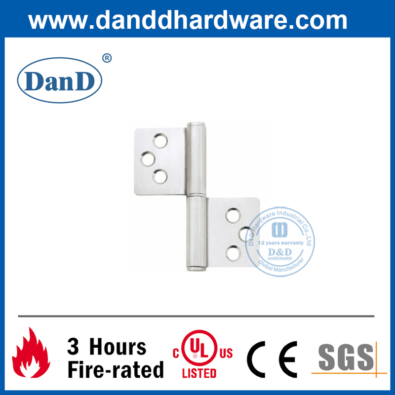 Bản lề cờ lắp cửa SS316 cho cửa kim loại rỗng-DDSS031
