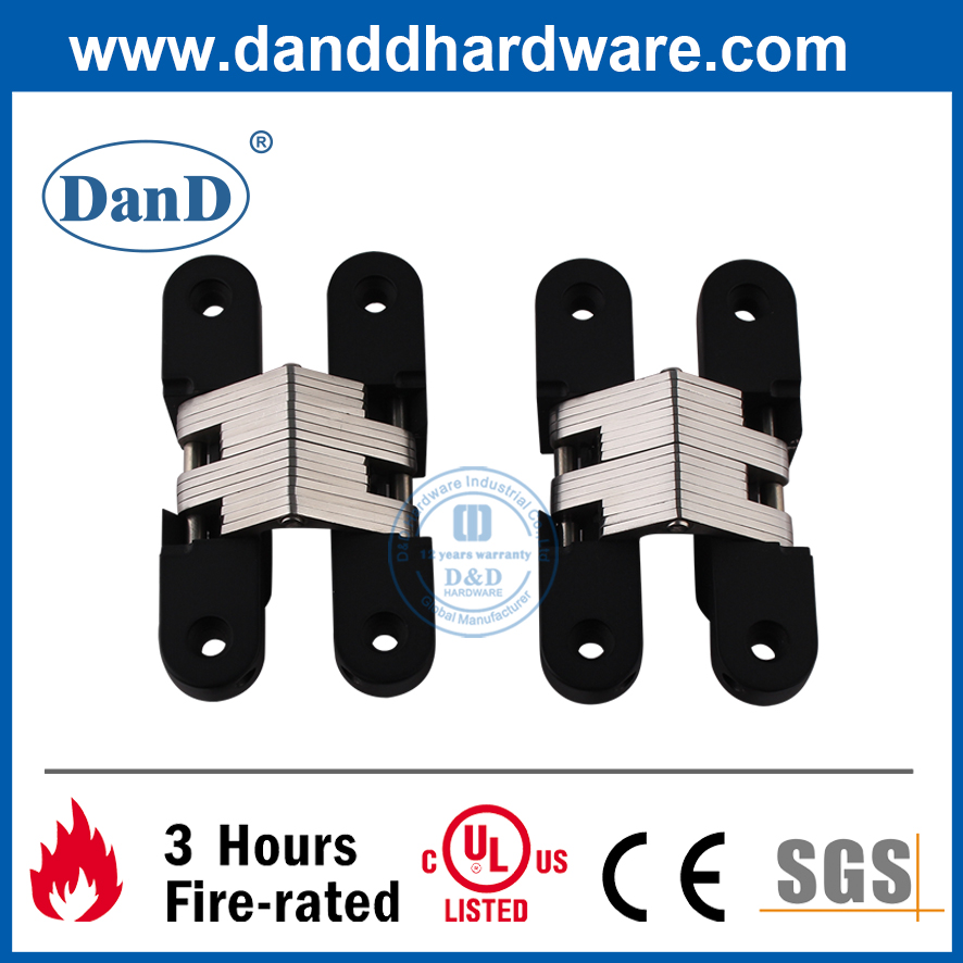 Phụ kiện phần cứng cửa chống cháy thương mại CE UL Lớp 304 Matt Black -DDDH002 