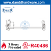 Phần cứng thoát hiểm loại 304 Loại báo chí Thanh đẩy cửa thương mại-DDPD009