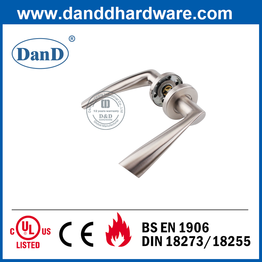 Tay nắm cửa kiểu đòn bẩy tròn SS304-DDSH002