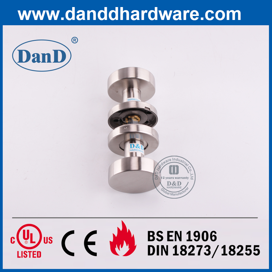 Tay nắm cửa tròn dạng đòn bẩy đặc biệt bằng thép không gỉ 304-DDSH039